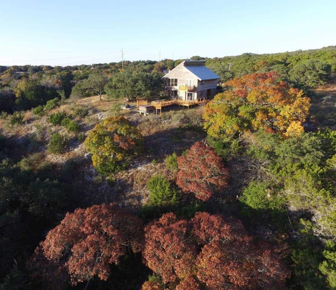 Hotel Rockin' B Ranch Bluff House Pipe Creek Exteriér fotografie