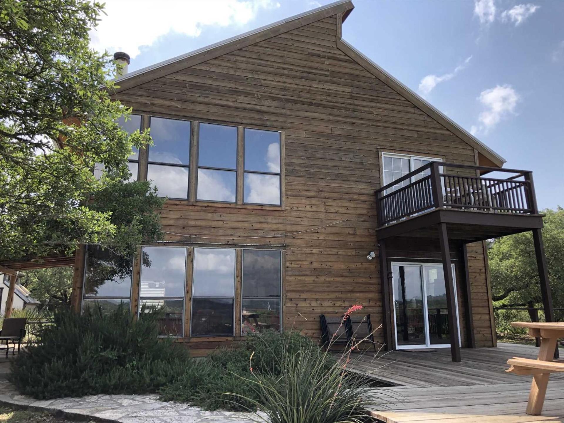Hotel Rockin' B Ranch Bluff House Pipe Creek Exteriér fotografie